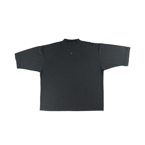 Yeezy Gap Engineered by Balenciaga New 52 Logo 3/4 Sleeve Shirt in Black Size M - Picture 3 of 7